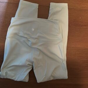 lululemon athletica Light Green Leggings
